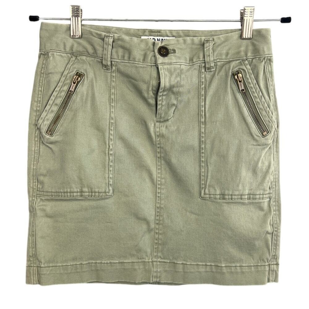 Old Navy Green Cargo Skirt Size 6